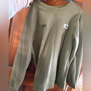 The North Face Men's Green Crewneck Sweater